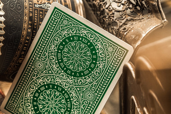 Green Tycoon Playing Cards