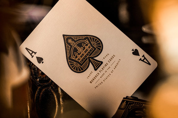 Purple Monarchs Playing Cards