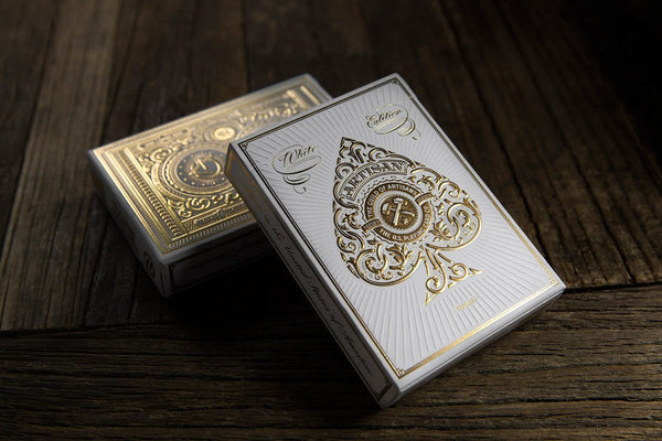 White Artisans Playing Cards