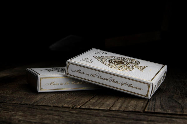 White Artisans Playing Cards