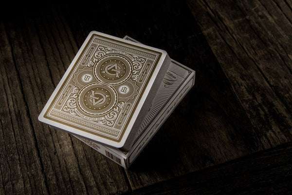 White Artisans Playing Cards